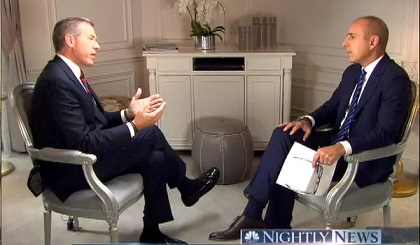 Brian Williams speaks to Matt Lauer about leaving NBC Nightly News